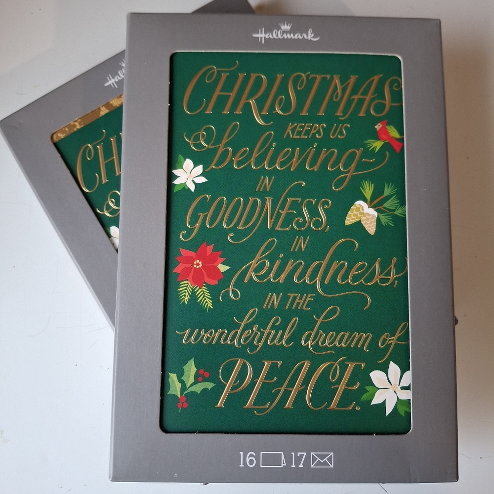 Hallmark ChristmasCards-Set Of 2 Boxes NWT
